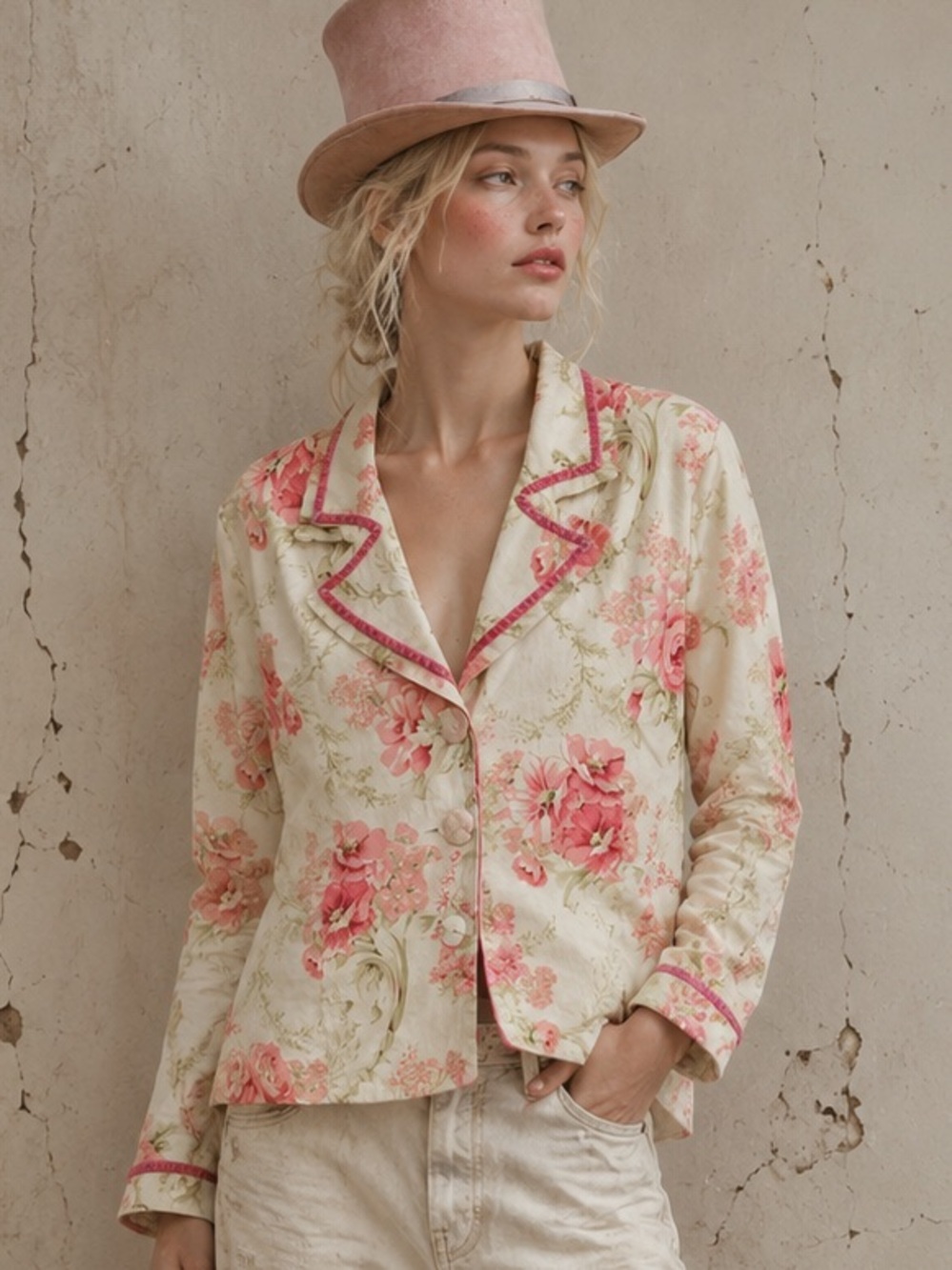 Simply‎ Manakin linen blazer